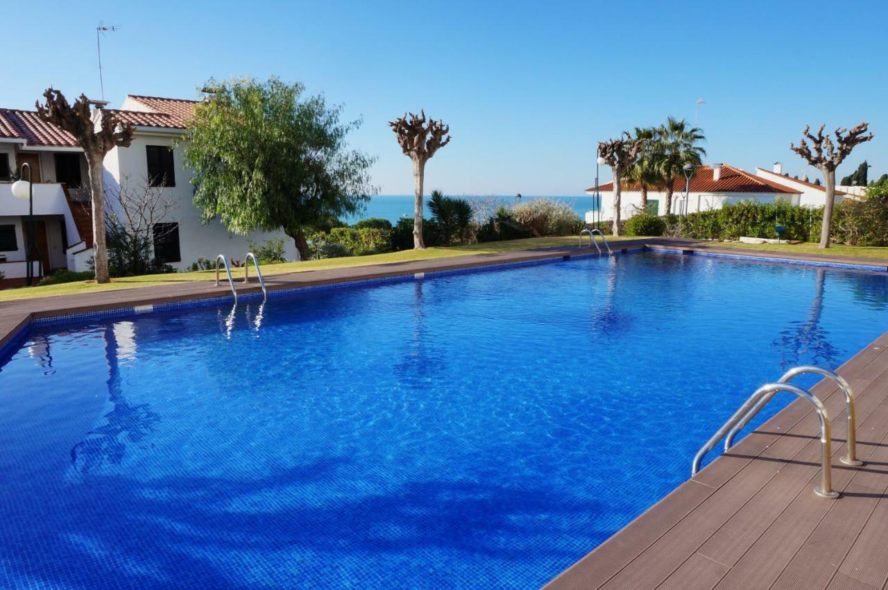 Ferienwohnung Cala Balmins Sea View Sitges Exterior foto