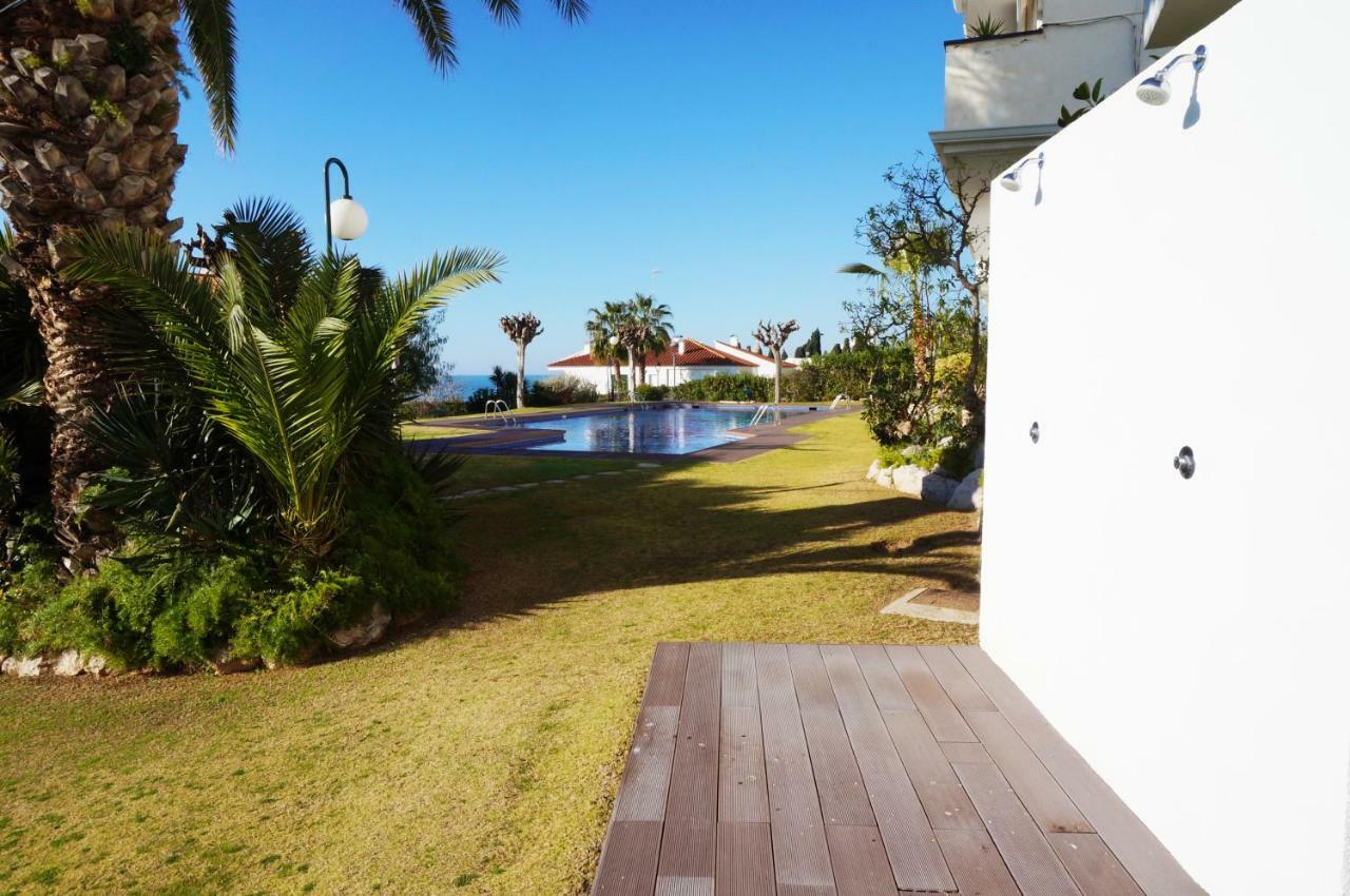 Ferienwohnung Cala Balmins Sea View Sitges Exterior foto